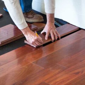 Hardwood floor repair and refinishing Tulsa