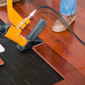 Hardwood floor repair and refinishing Tulsa