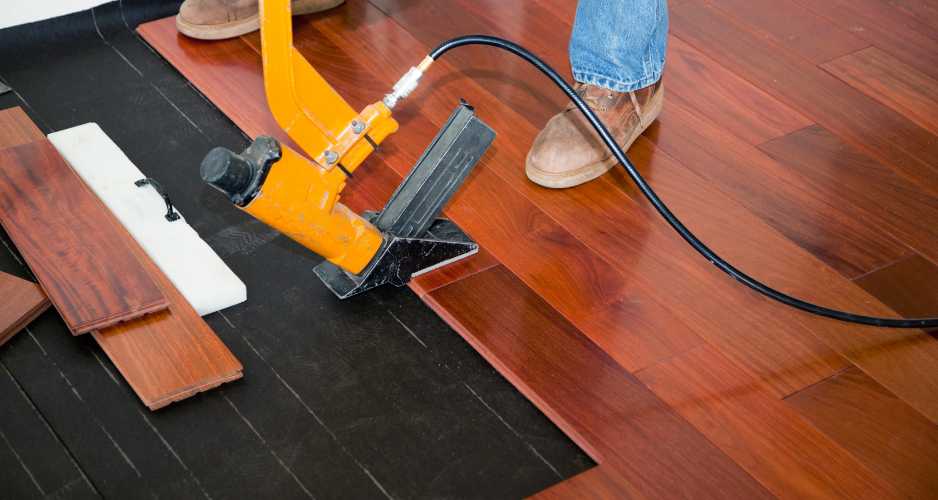 Hardwood floor repair and refinishing Tulsa