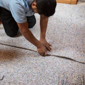 Residential carpet installation near Tulsa