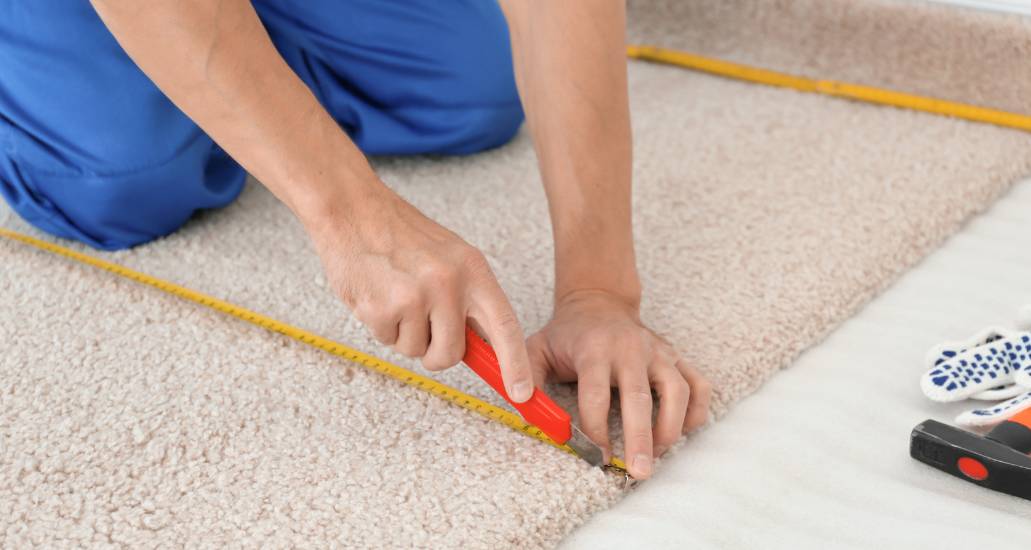 Residential carpet installation near Tulsa