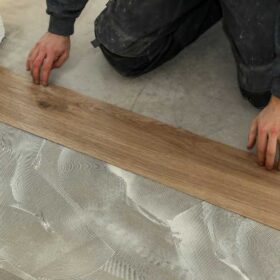 Vinyl flooring installation in Tulsa Oklahoma